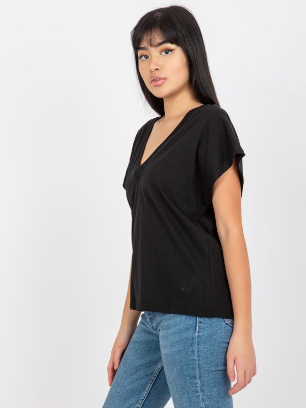 T-shirt-TW-TS-2005.43-czarny rozmiar - S