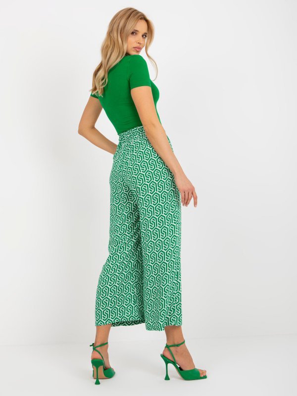Spodnie-D73770R62237A-zielony rozmiar - L