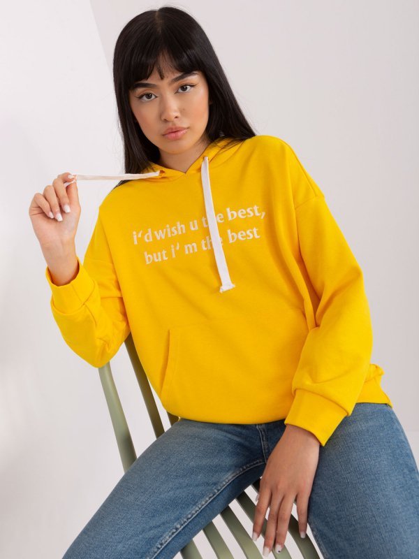 Bluza-EM-BL-HS-21-563.90P-ciemny żółty rozmiar - L