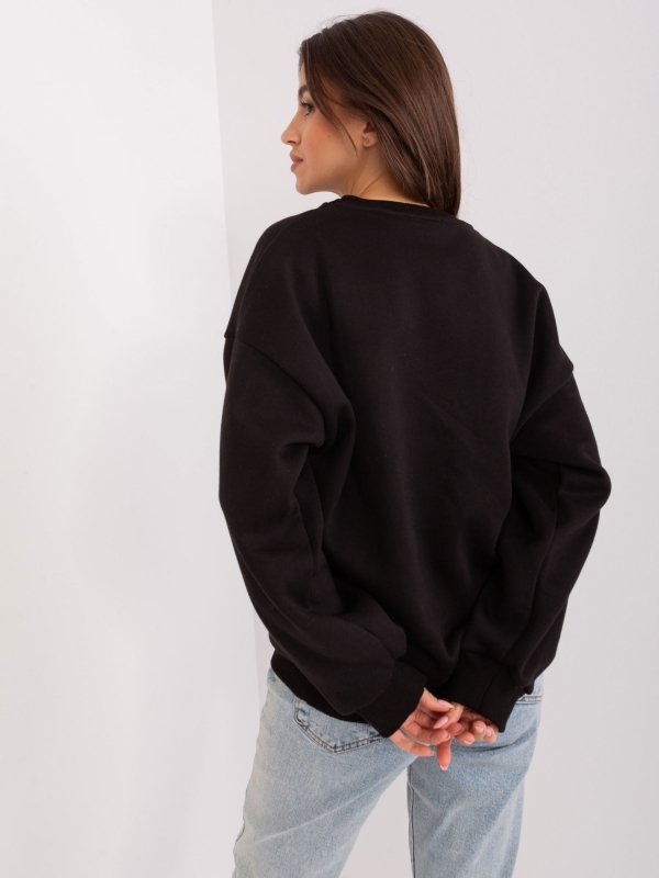 Bluza-EM-BL-617-8.10-czarno-różowy rozmiar - ONE SIZE
