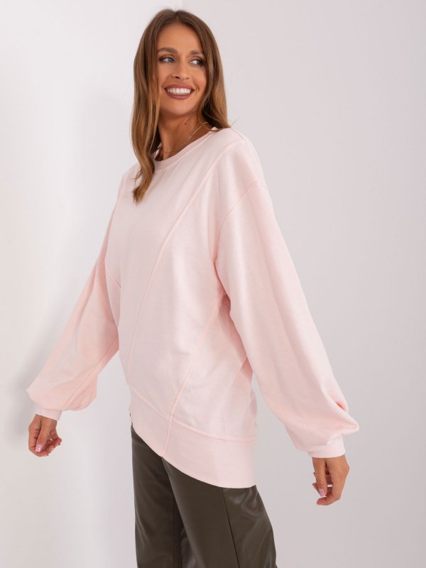 Bluza-EM-BL-716.14-jasny różowy rozmiar - ONE SIZE