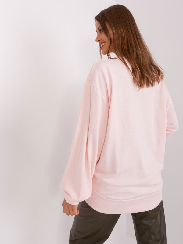 Bluza-EM-BL-716.14-jasny różowy rozmiar - ONE SIZE