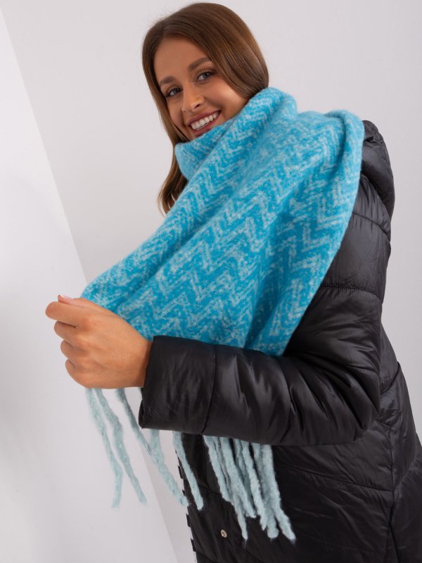 Szalik-AT-SZ-23125.75-niebieski rozmiar - ONE SIZE
