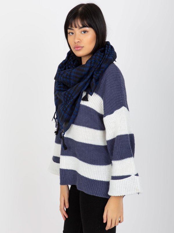 Chustka-AT-CH-ARAFAT.37-czarno-niebieski rozmiar - ONE SIZE
