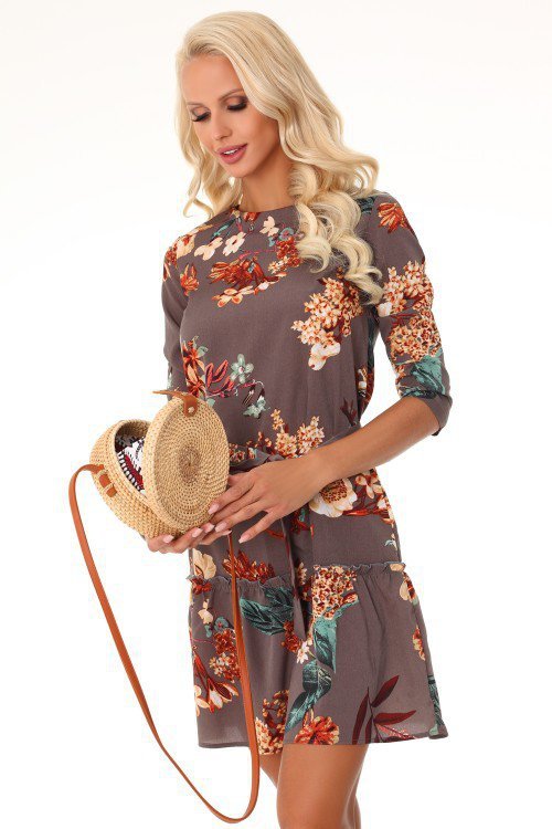 Sukienka Idele Brown 85328 rozmiar - S