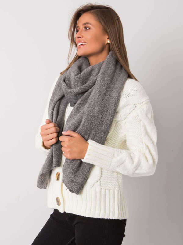 Szalik-AT-SZ-3899.91-szary rozmiar - ONE SIZE