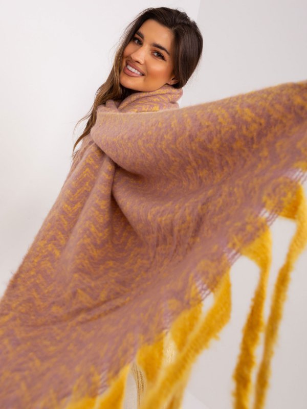 Szalik-AT-SZ-23125.75-ciemny różowy rozmiar - ONE SIZE