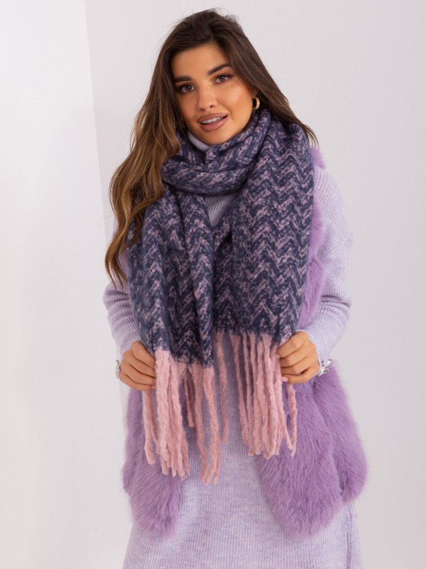 Szalik-AT-SZ-23125.75-granatowy rozmiar - ONE SIZE