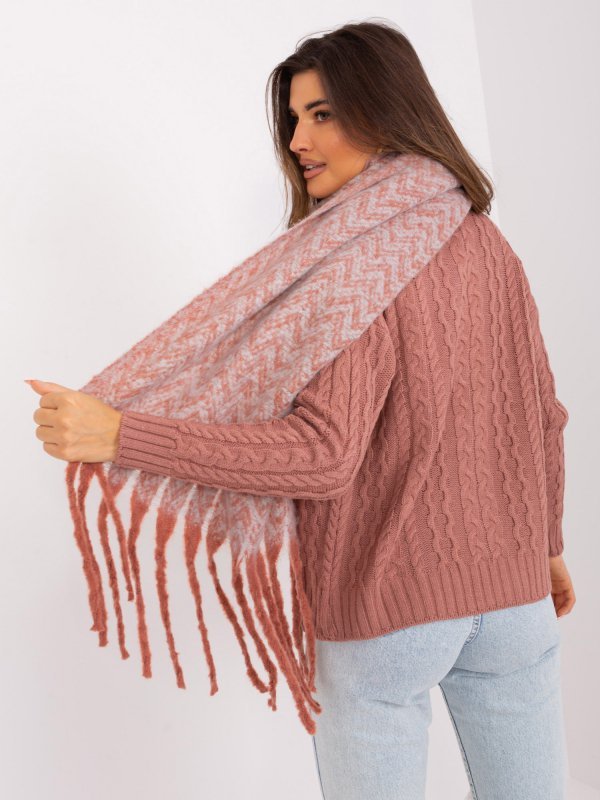 Szalik-AT-SZ-23125.75-pomarańczowy rozmiar - ONE SIZE