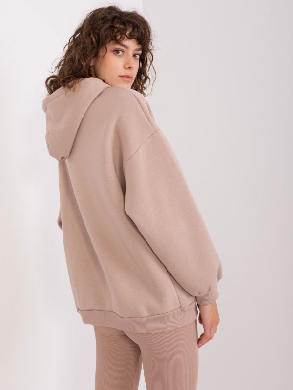 Bluza-FA-BL-8808.95-ciemny bezowy rozmiar - ONE SIZE