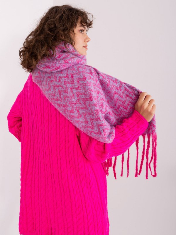 Szalik-AT-SZ-23125.75-różowy rozmiar - ONE SIZE