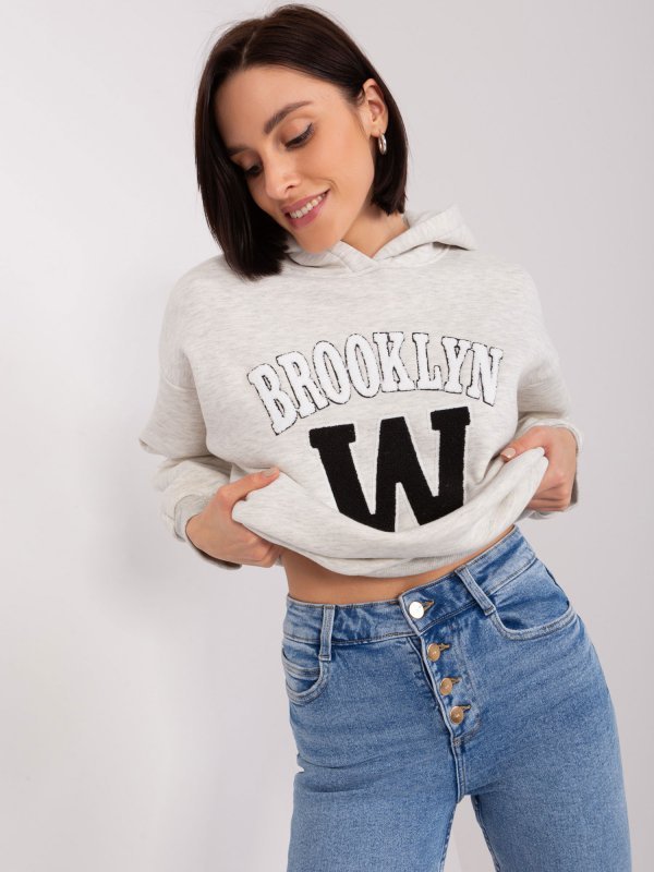 Bluza-EM-BL-656-3.99P-jasny szary rozmiar - ONE SIZE