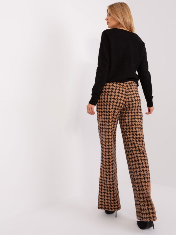 Spodnie-LK-SP-509429.87-camelowy rozmiar - L/XL