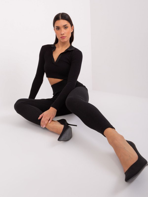 Leginsy-LO-LG-LK-535.10-czarny rozmiar - XL