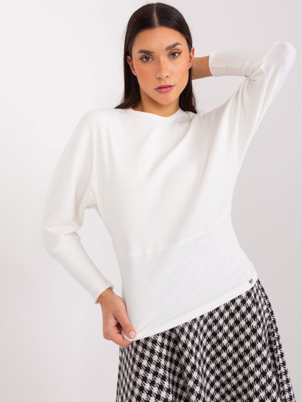 Bluzka-RV-BZ-9208.61P-ecru rozmiar - L/XL