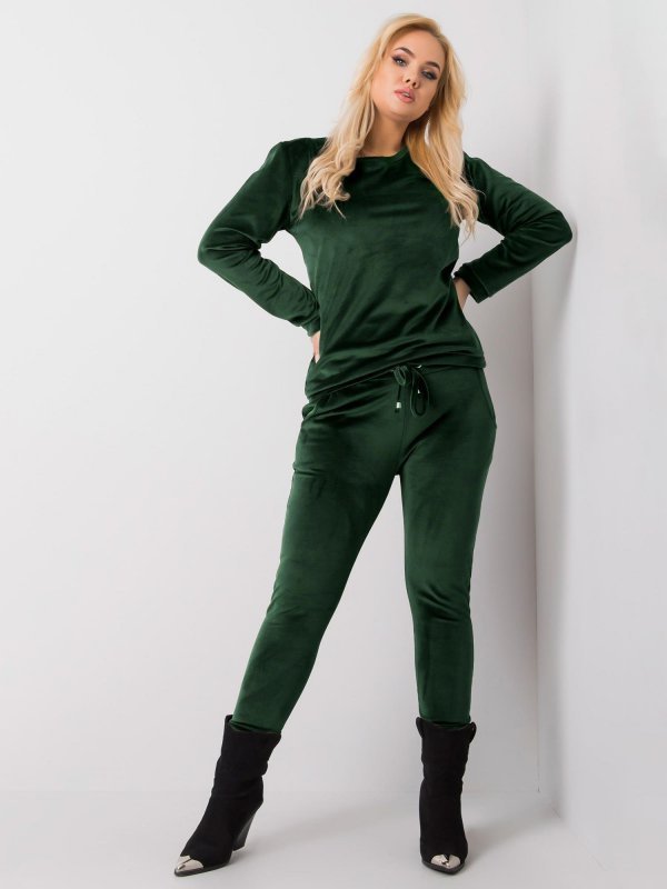 Komplet-RV-KMPL-6085.05-ciemny zielony rozmiar - 2XL