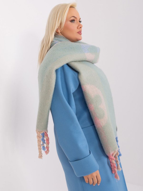 Szalik-AT-SZ-2316.44P-mietowy rozmiar - ONE SIZE
