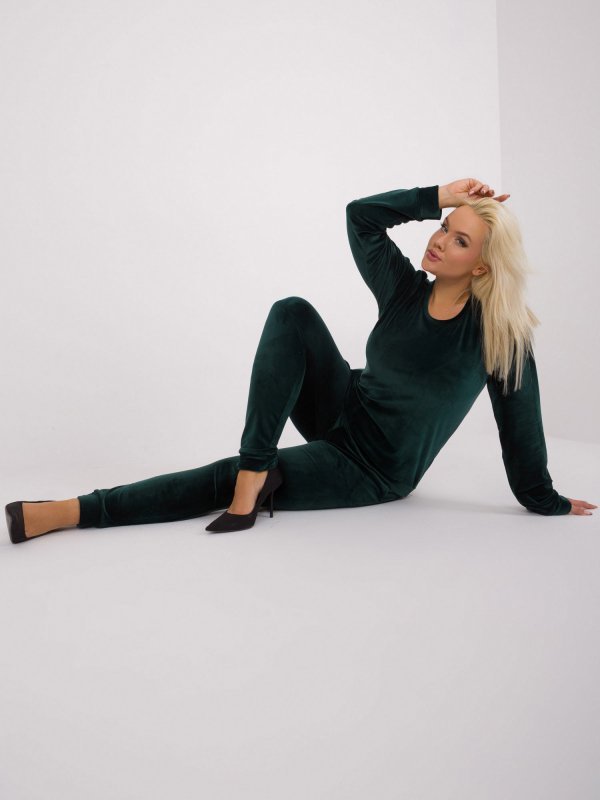 Komplet-RV-KMPL-6085.05-ciemny zielony rozmiar - 2XL