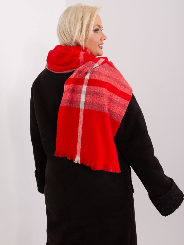 Szalik-AT-SZ-23125-1.26-czerwony rozmiar - ONE SIZE