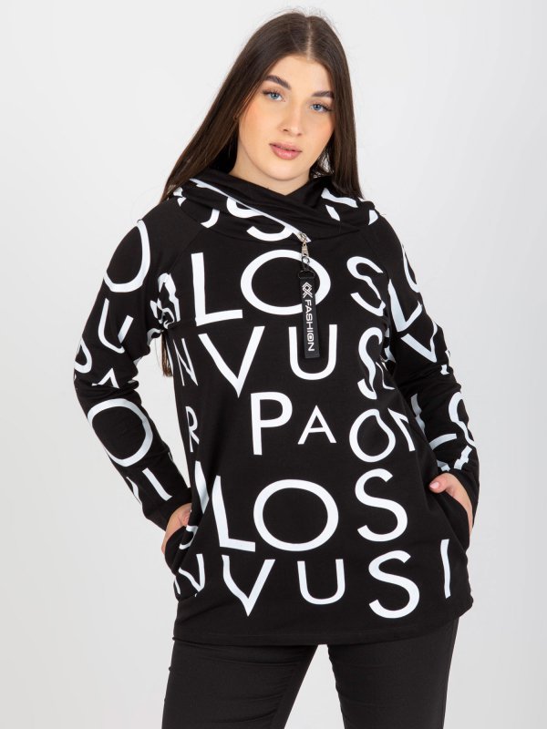 Bluza-RV-BL-5056-1.95-czarny rozmiar - ONE SIZE