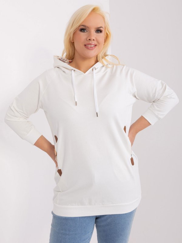 Bluza-RV-BL-8221.96-ecru rozmiar - ONE SIZE