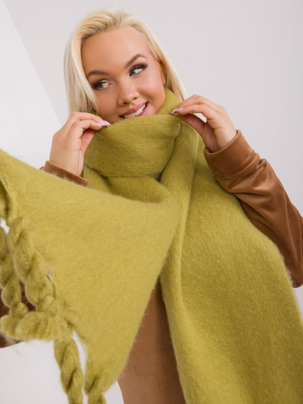 Szalik-AT-SZ-2313502.63P-oliwkowy rozmiar - ONE SIZE
