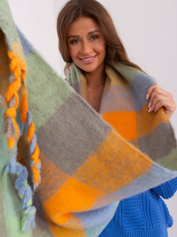Szalik-AT-SZ-2313501.98-pomarańczowy rozmiar - ONE SIZE