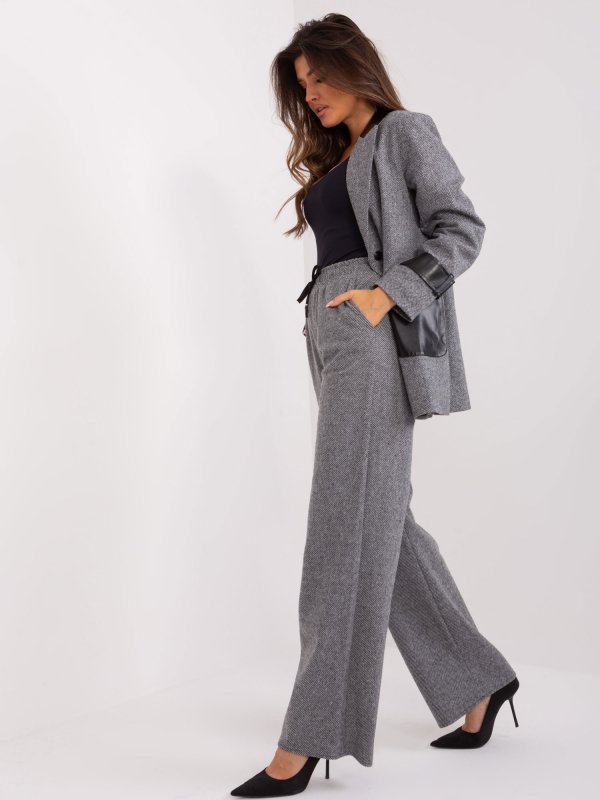Spodnie-LK-SP-509429-3.02X-szaro-czarny rozmiar - L/XL