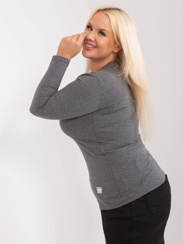 Bluzka-RV-BZ-9257.19-ciemny szary rozmiar - ONE SIZE