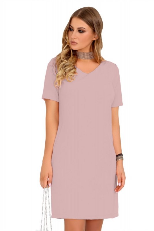 Sukienka Minar 85476 Powder rozmiar - 2XL