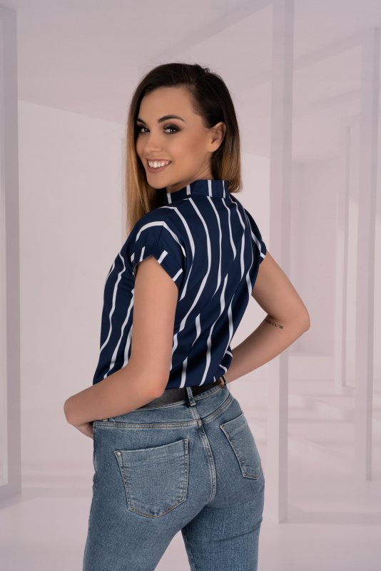 Bluzka Ouranila Dark Blue 85411 rozmiar - M