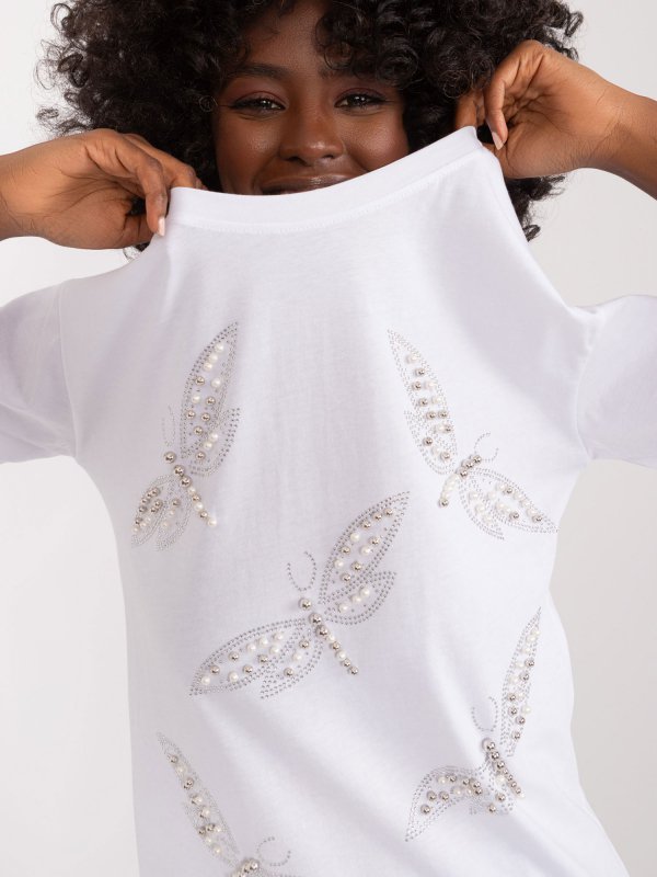 T-shirt-PM-TS-7674.49-biały rozmiar - S