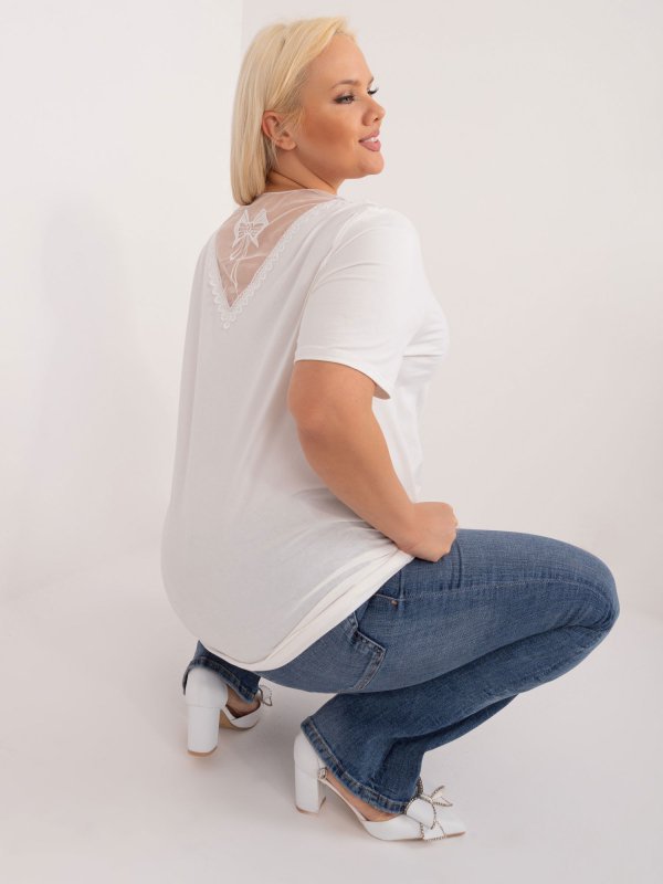 Bluzka-PM-BZ-GW2380.54-ecru rozmiar - XL