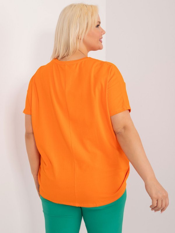 Bluzka-RV-BZ-14006.06X-fluo pomarańczowy rozmiar - ONE SIZE