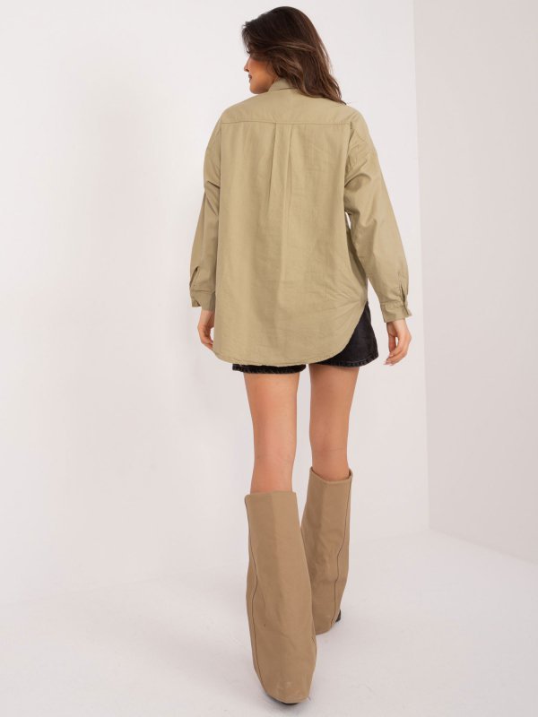 Koszula-BP-KS-1026-1.19-khaki rozmiar - S