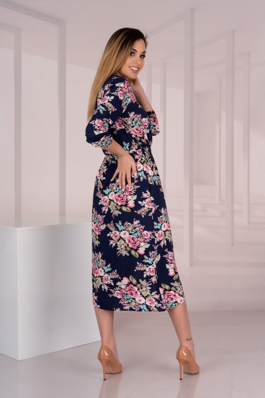 Sukienka Sridevi Navy Blue 85489 rozmiar - S/M