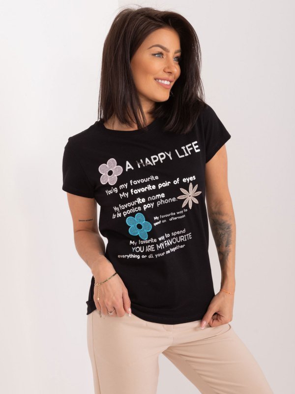Bluzka-RV-BZ-9619.27X-czarny rozmiar - L/XL