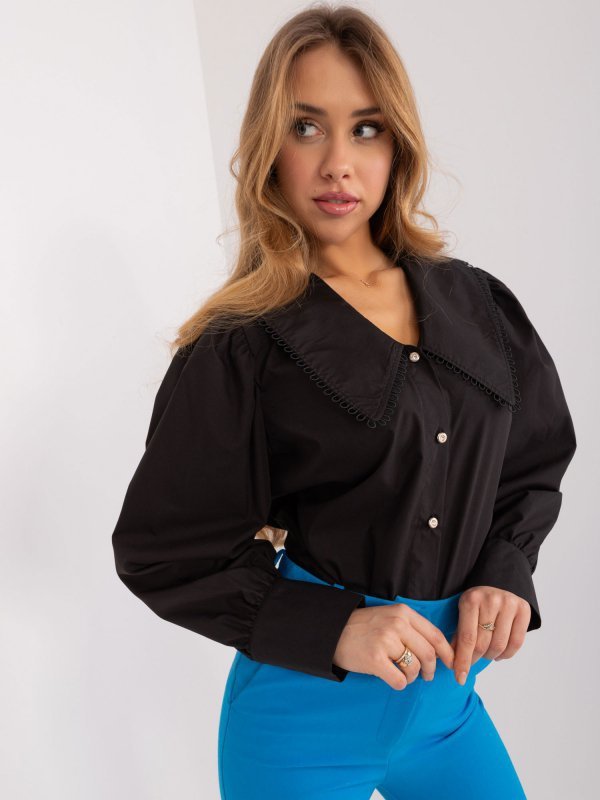 Koszula-LK-KS-509507.43-czarny rozmiar - L/XL