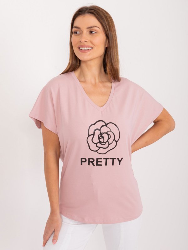 Bluzka-FA-BZ-9343.38-ciemny różowy rozmiar - ONE SIZE