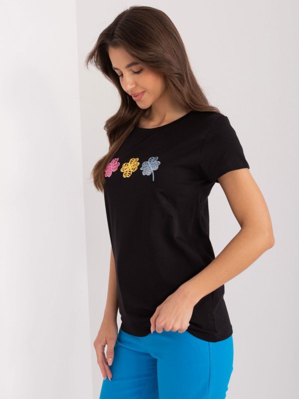 T-shirt-RV-TS-9666.05X-czarny rozmiar - L/XL
