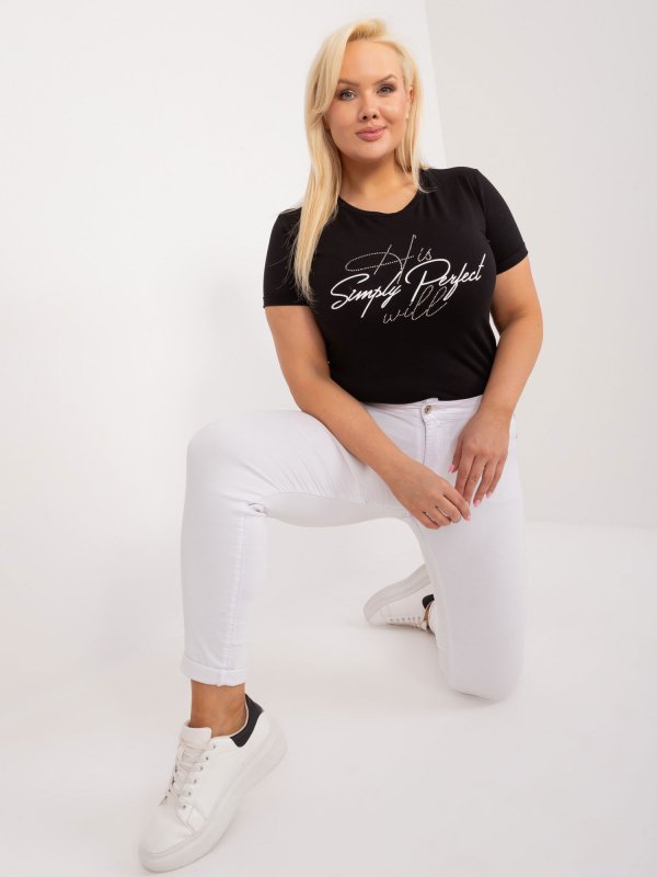 T-shirt-RV-TS-9481.60-czarny rozmiar - ONE SIZE