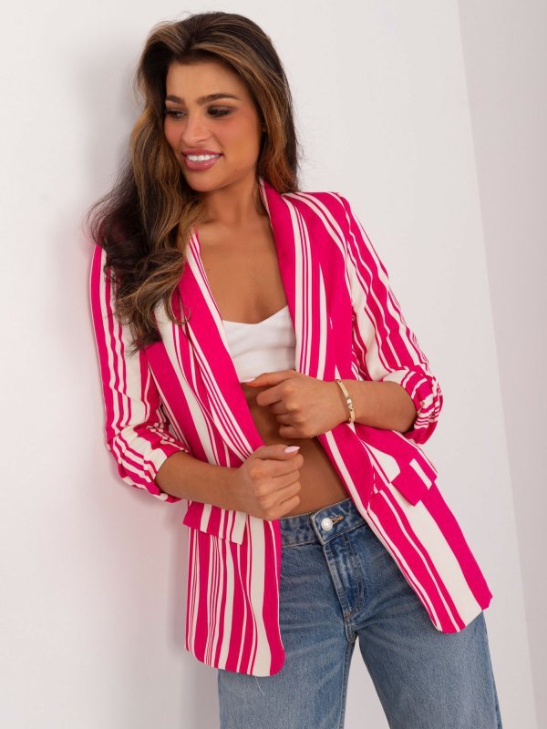 Marynarka-DHJ-MA-2766.42-fuksjowy rozmiar - XL