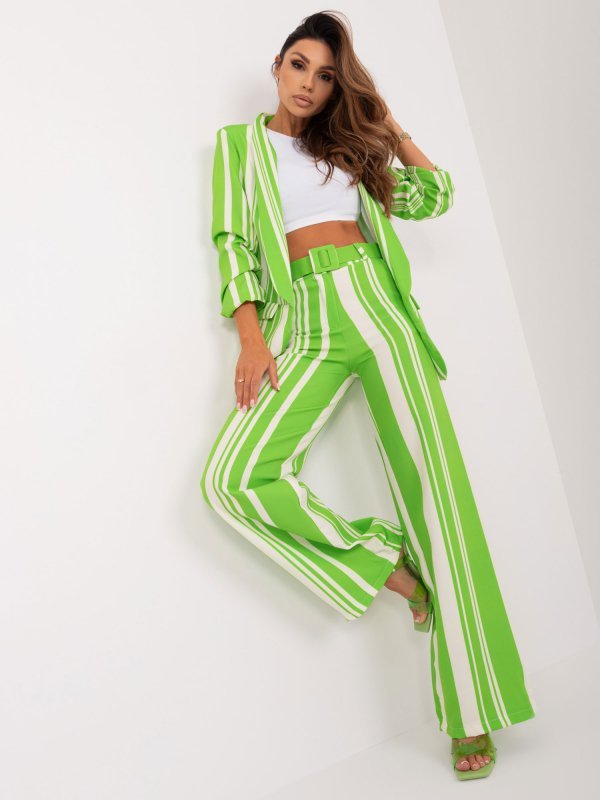 Spodnie-DHJ-SP-5077.68-jasny zielony rozmiar - 2XL