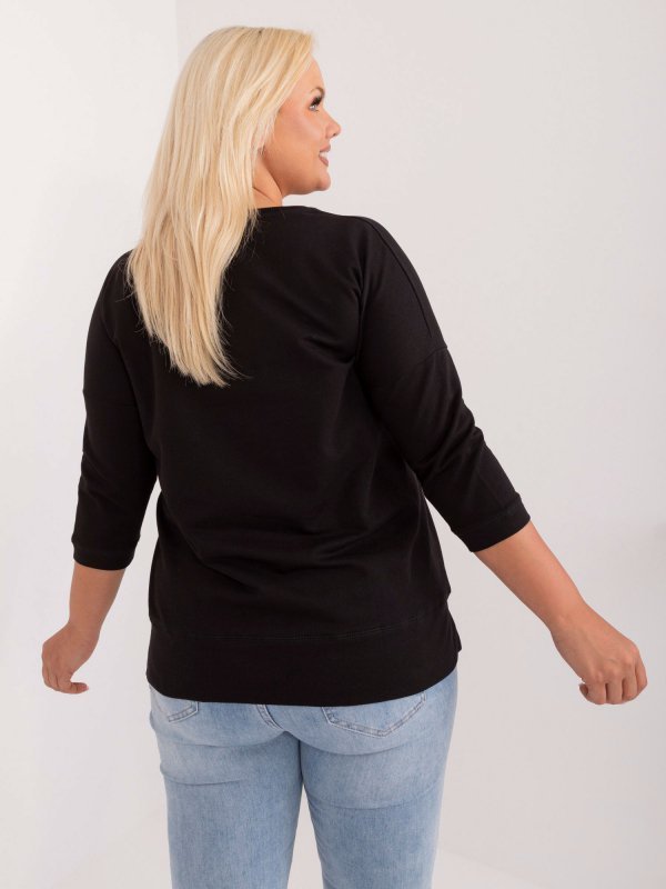 Bluzka-RV-BZ-9221.95-czarny rozmiar - ONE SIZE