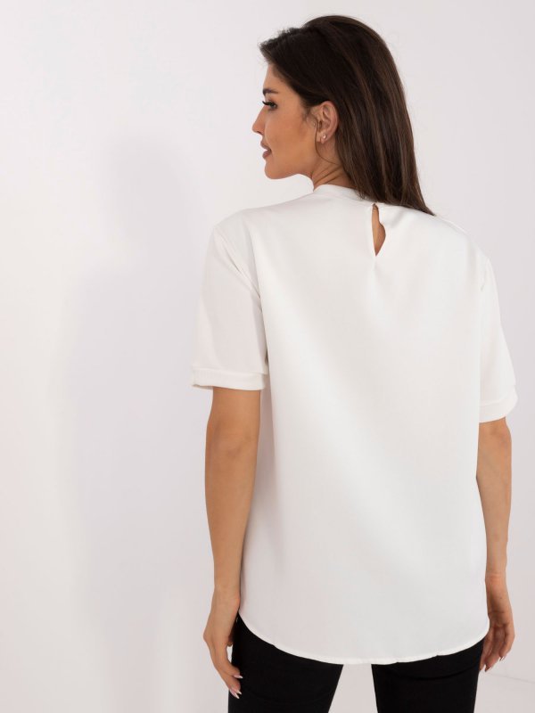 Bluzka-LK-BZ-509686.92-ecru rozmiar - L/XL