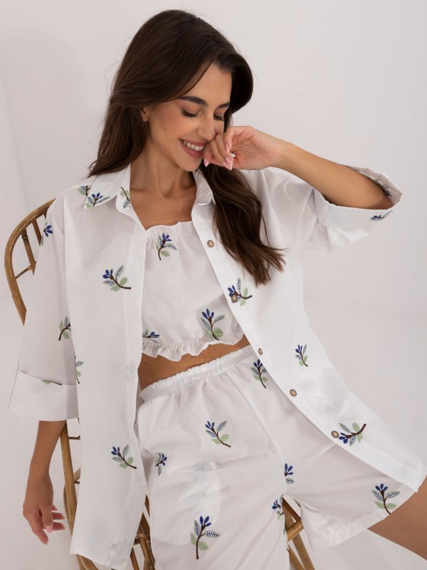 Komplet-LK-KMPL-509732.38-biały rozmiar - L/XL