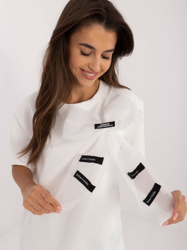 Bluzka-LK-BZ-509621-3.54-ecru rozmiar - L/XL