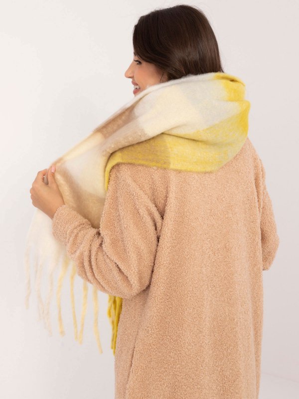 Szalik-AT-SZ-2312502.53-żółty rozmiar - ONE SIZE