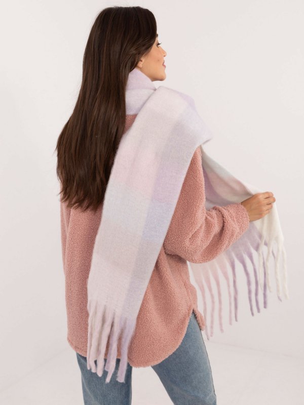 Szalik-AT-SZ-2312502.35-jasny fioletowy rozmiar - ONE SIZE