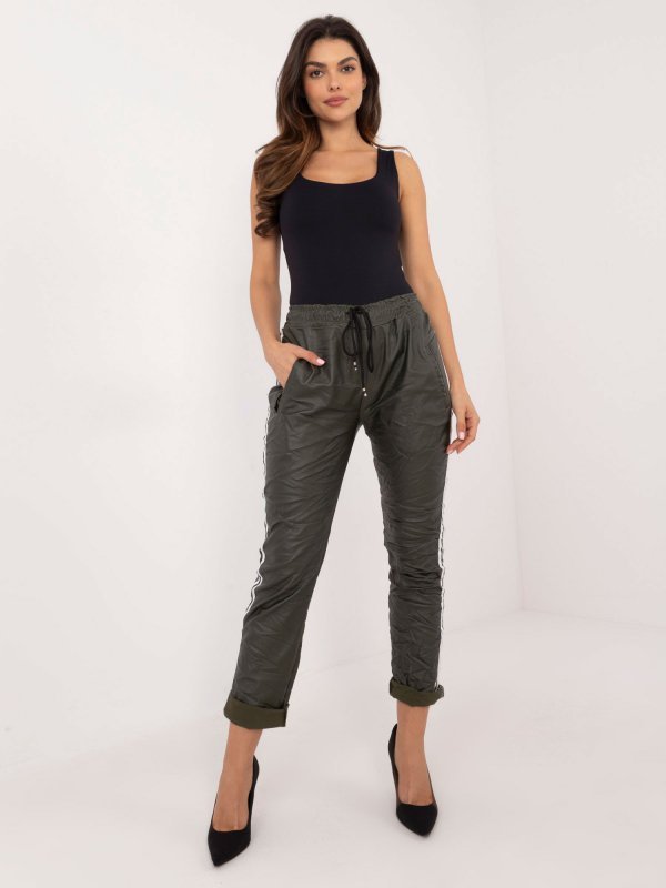 Spodnie-DHJ-SP-21557.35-khaki rozmiar - ONE SIZE